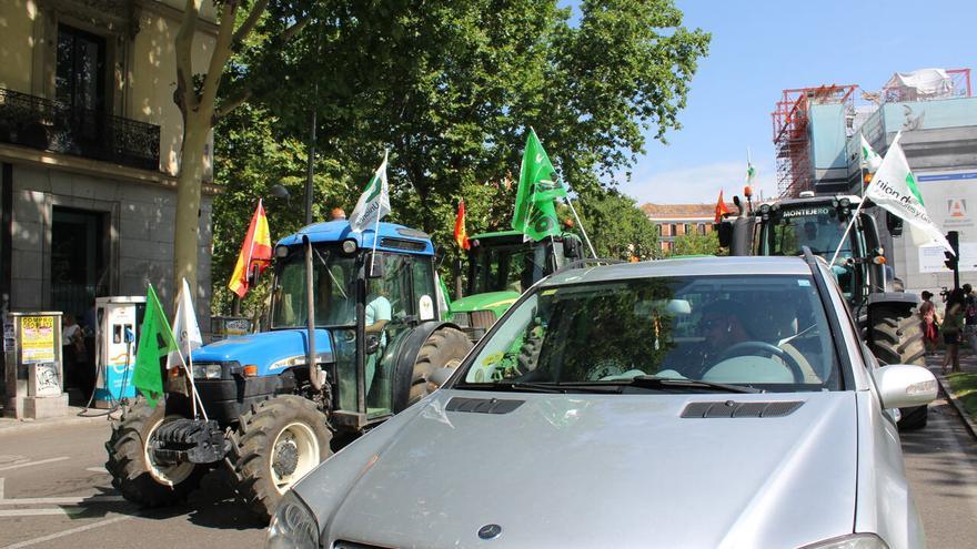 Las protestas del campo alemán se contagian en España con una tractorada contra el Gobierno