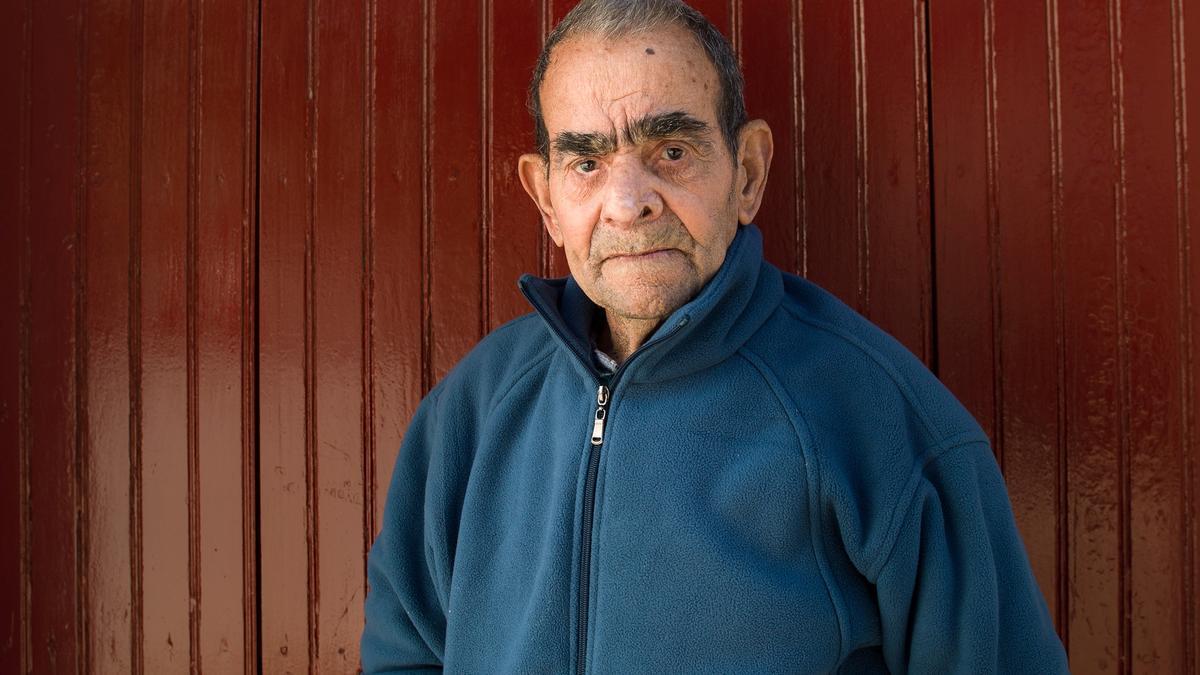 Jesús Becerra Prieto, de 90 años y vecino de Feria.