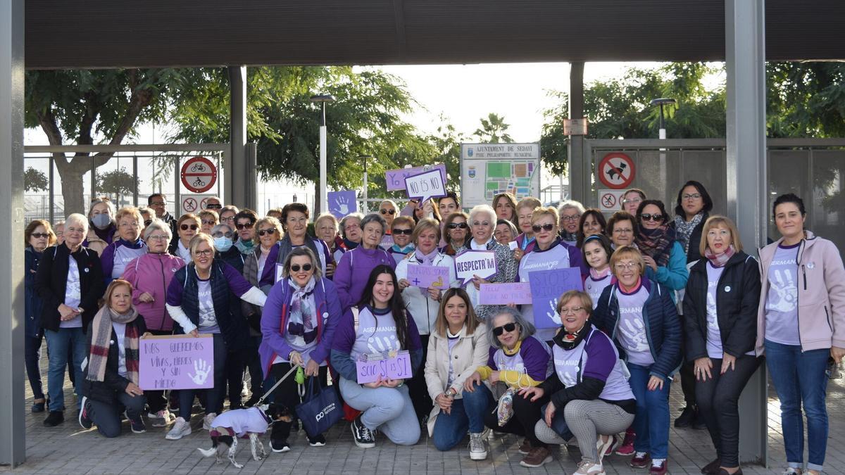 Marxa Pobles contra la Violència Masclista de  2022.