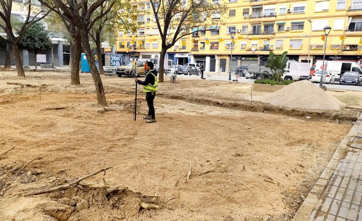 Obras Plaza Fusta.