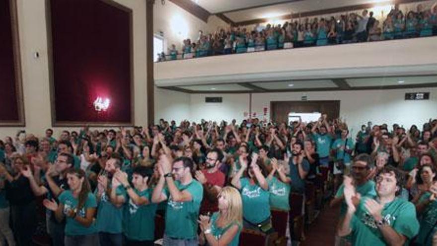 En la asamblea de hoy en Porreres han participado unos 600 docentes de más de 150 centros educativos.