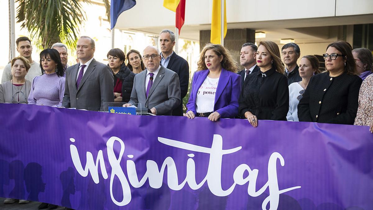 8M | El Cabildo de Gran Canaria defiende la unidad en torno el ...