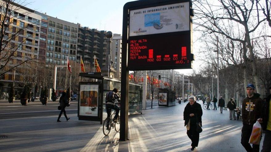 La OMS critica la calidad del aire de Zaragoza