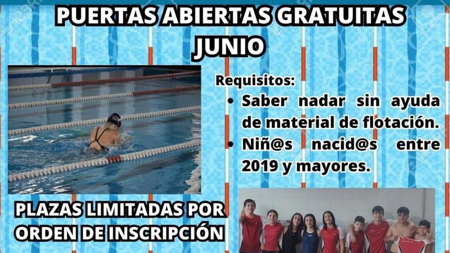 El Club Natación Mos abre sus puertas a nuevos talentos