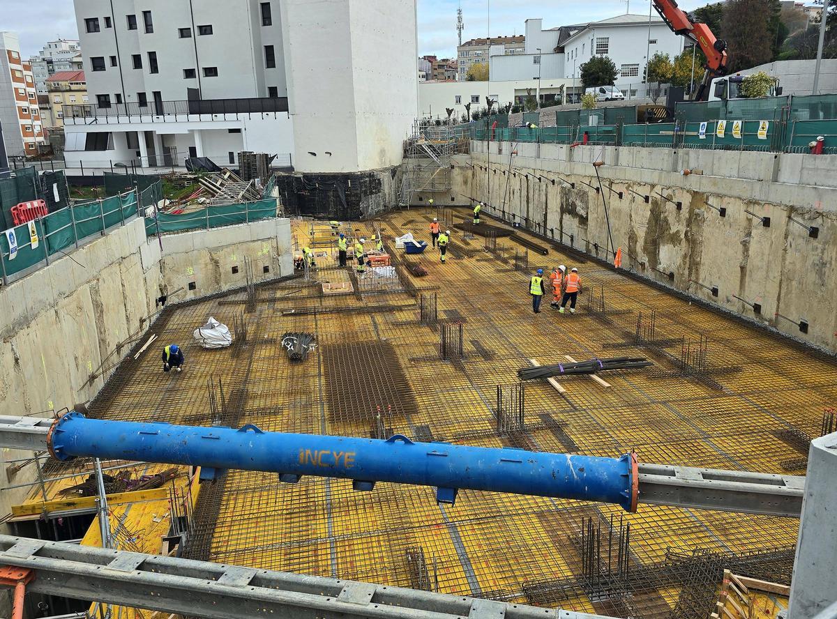 Trabajos en la urbanización de Avantespacia acometidos por Ferrovial en Esturáns