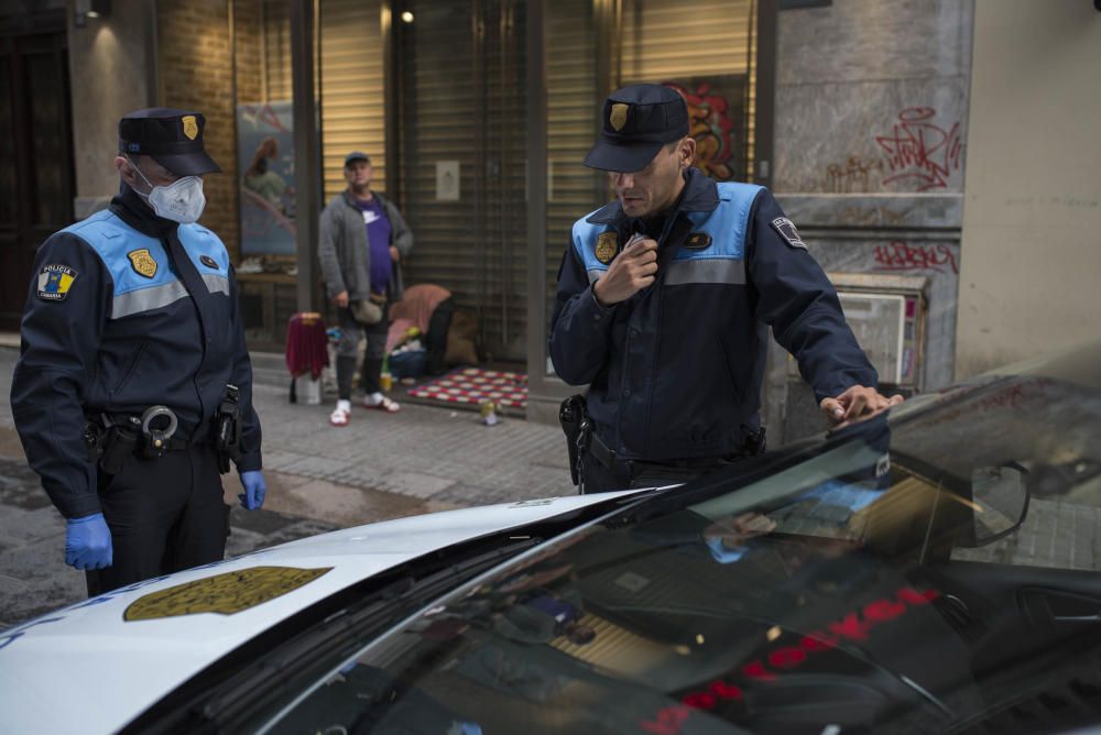 Controles policiales en las calles