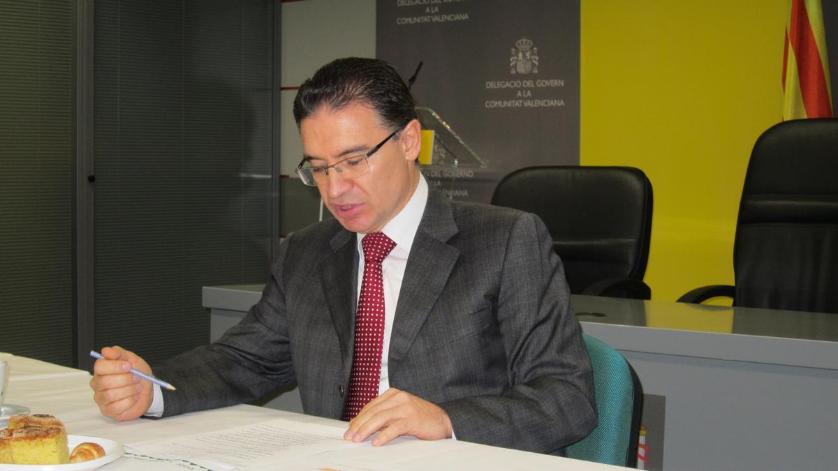 El exdelegado del Gobierno en la Comunitat Valenciana, Serafín Castellano, en imagen de archivo