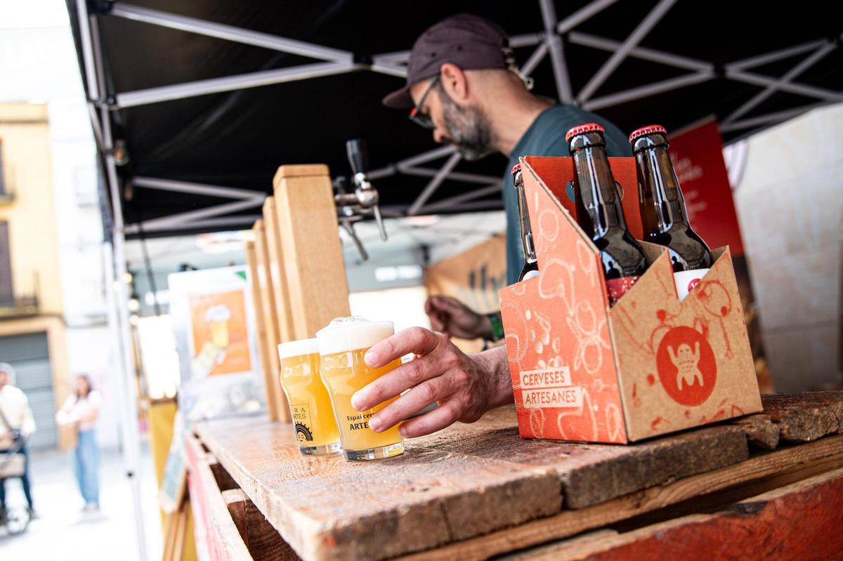 L'espai de la 10a Fira de Cervesa Artesana ha obert a les 12 del migdia
