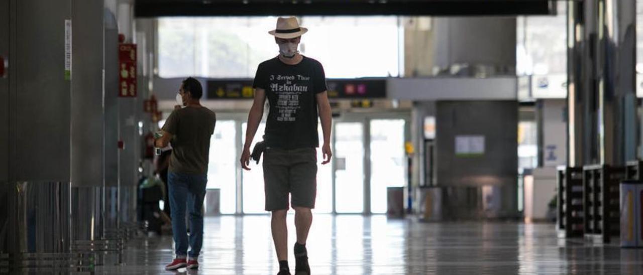 Aeropuerto de Tenerife Sur.