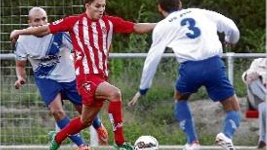 Una imatge del Girona B-Avià d&#039;aquesta temporada.