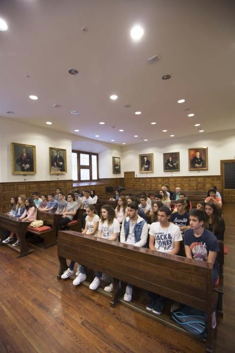 Cristina Valdés, Santiago García y José Ramón Obeso inauguran el campus científico de la Universidad de Oviedo