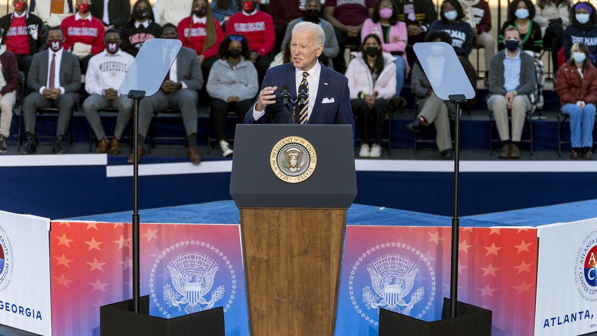 El presidente de EEUU, Joe Biden.