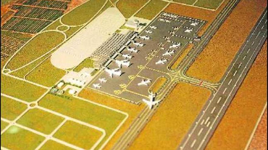 La Comunidad pagará 532.000 euros por expropiar una parcela para el aeropuerto