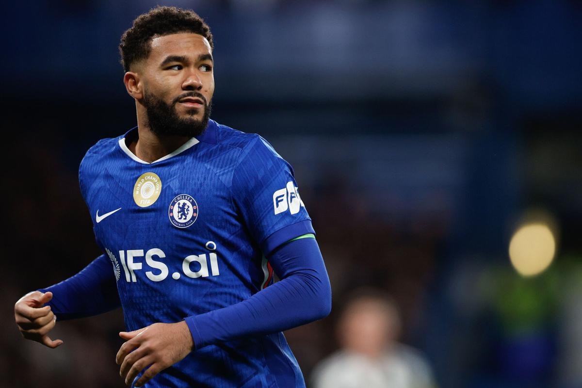 Reece James, del Chelsea, en el partido de la Premier League ante el Newcastle