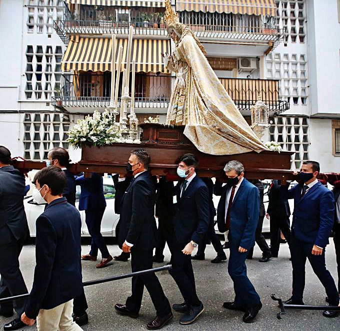 Virgen de la Estrella, primera procesión en pandemia.