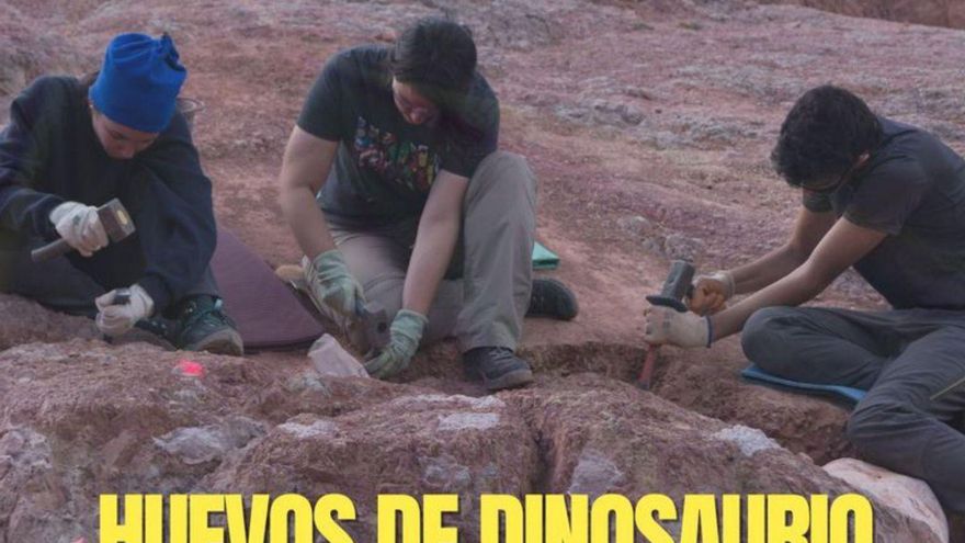 Los huevos de dinosaurio de Loarre en el primer episodio. | COMARCA HOYA DE HUESCA