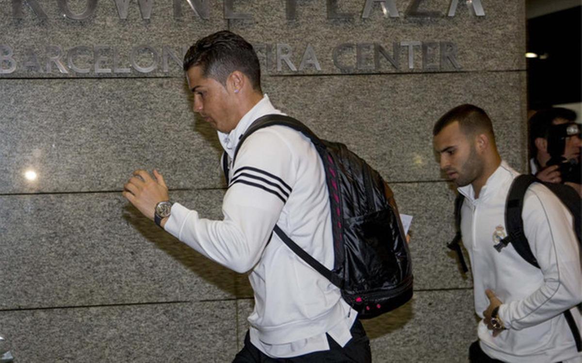 El Real Madrid llega a Barcelona El Real Madrid llega a Barcelona