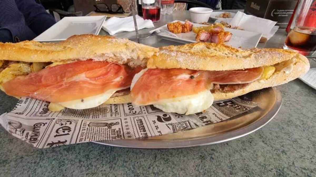 Super Velasco, el bocadillo ganador del esmorzaret de Paterna