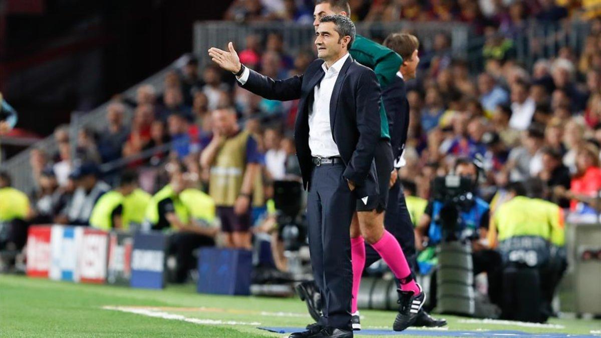 Ernesto Valverde resaltó la remontada del equipo azulgrana