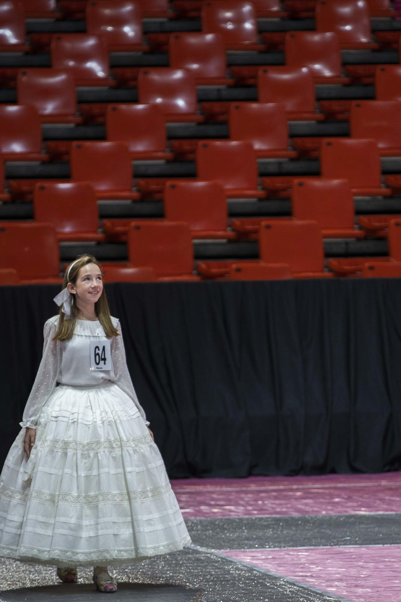 Así ha sido el ensayo de la gala para la elección de las cortes falleras 2023: infantiles