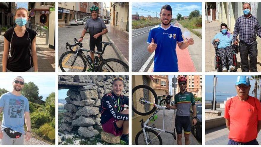 Castellón sale a la calle tras casi 50 días de confinamiento para pasear y hacer deporte