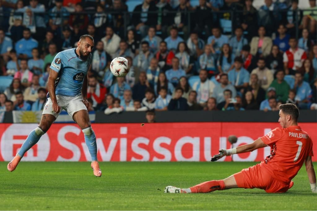 Las imágenes del Celta-PAOK