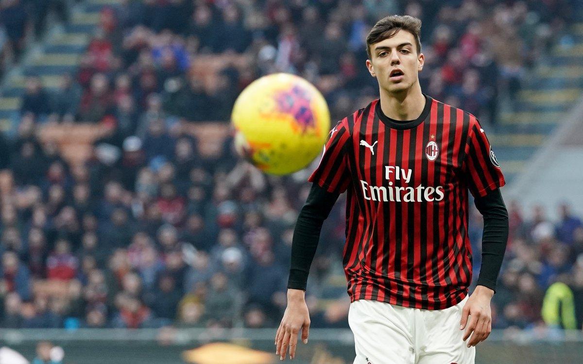 02 February 2020, Italy, Milan: AC Milan’s Daniel Maldini in action during the Italian Serie A soccer match between AC Milan and Hellas Verona at San Siro Stadium. Photo: -/Spada/Lapresse via ZUMA Press/dpa