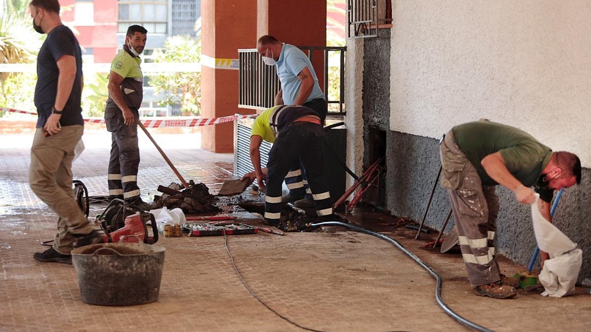 Los vecinos de Las Retamas regresan a sus viviendas