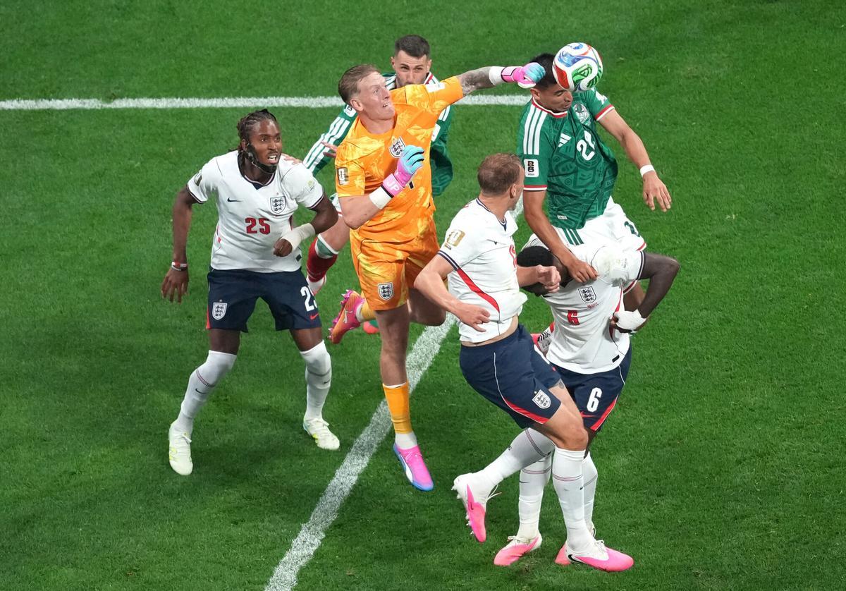 Imágenes del México - Inglaterra