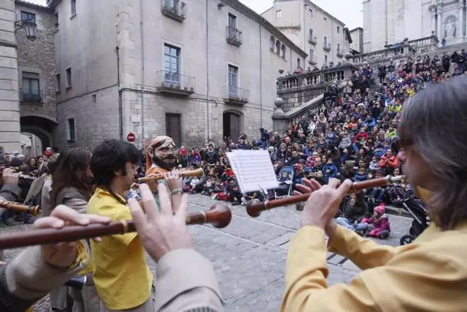 Passejada de Capgrossos pel Barri Vell - Fires de Girona 2018