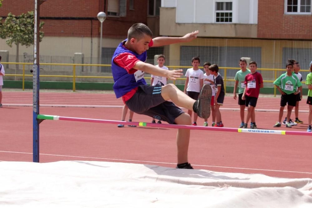 Competición escolar de Atletismo en Cartagena