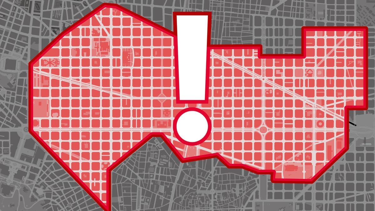 Els set mapes imprescindibles per entendre el Pla d’Usos de l’Eixample Els set mapes imprescindibles per entendre el Pla d’Usos de l’Eixample