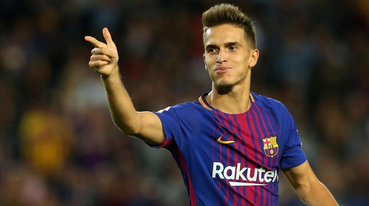 Denis, en uno de sus últimos partidos con el Barça, ante el Eibar. Denis, en uno de sus últimos partidos con el Barça, ante el Eibar.