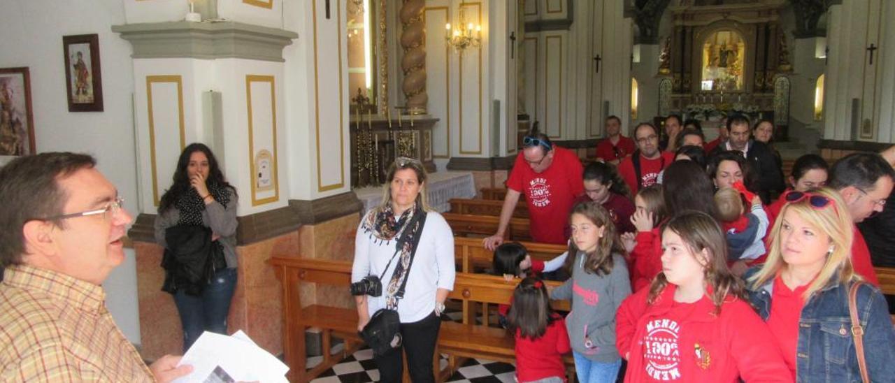 Mendizábal de Burjassot visita la ermita de Sant Roc