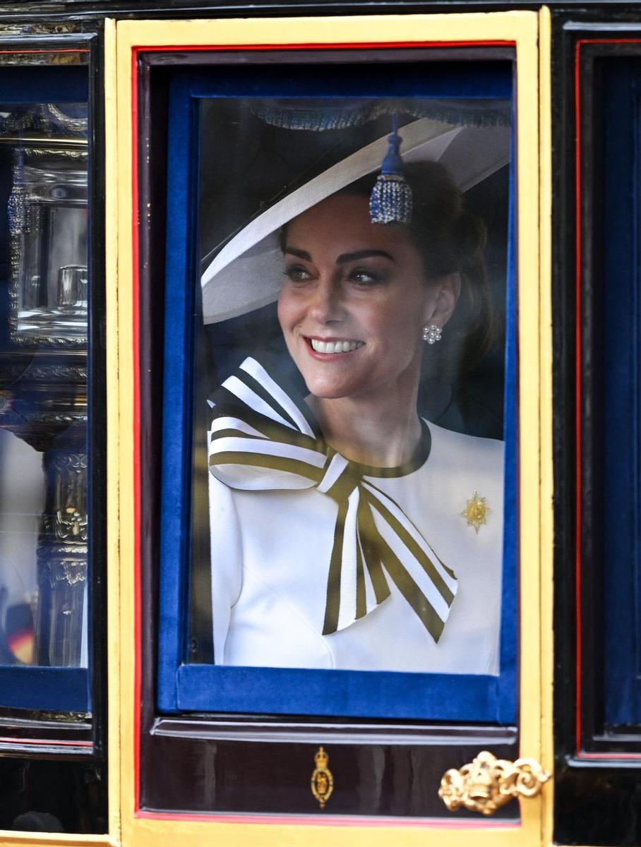 She is back, la gran sonrisa de Kate Middleton en su reaparición