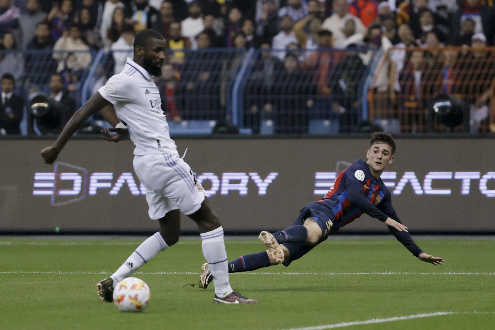 Final de la Supercopa de España: Real Madrid - Barcelona