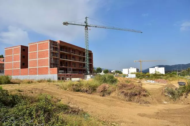 Imágenes de la zona donde se construirán 26 viviendas protegidas en Plasencia