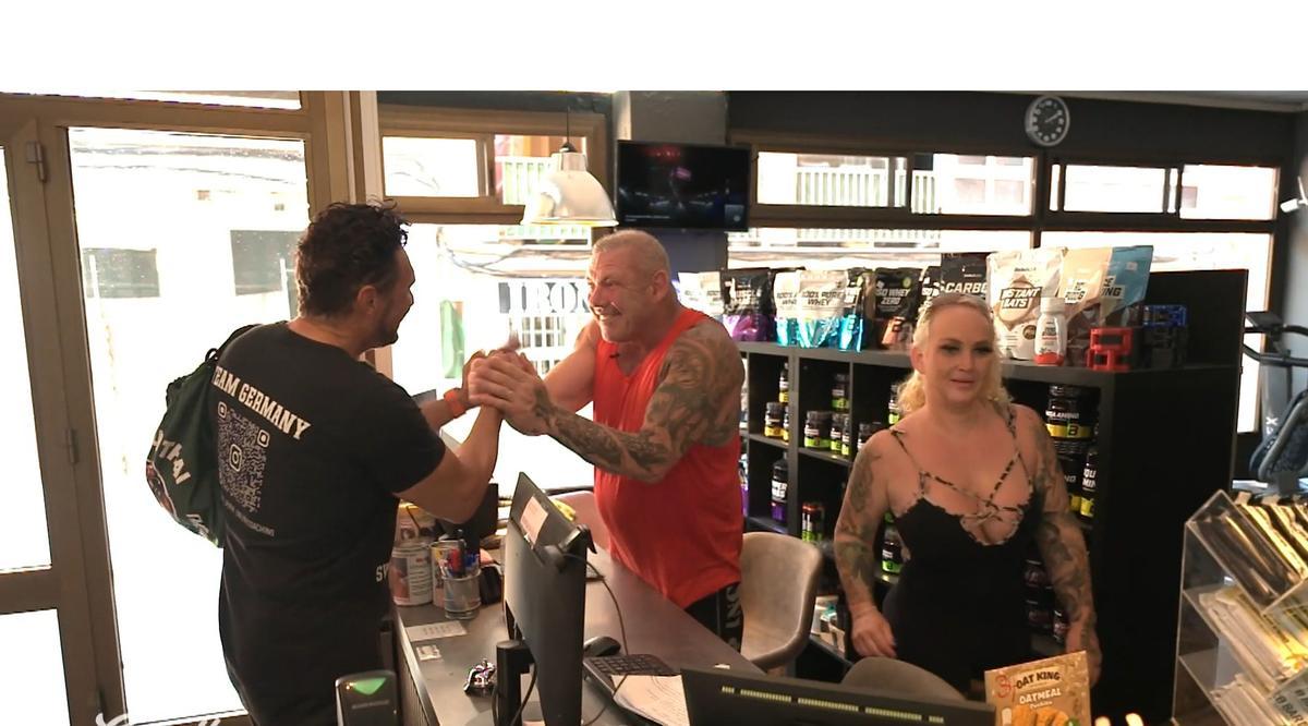 Caro Robens neuer Trainer Frank Donaubauer.