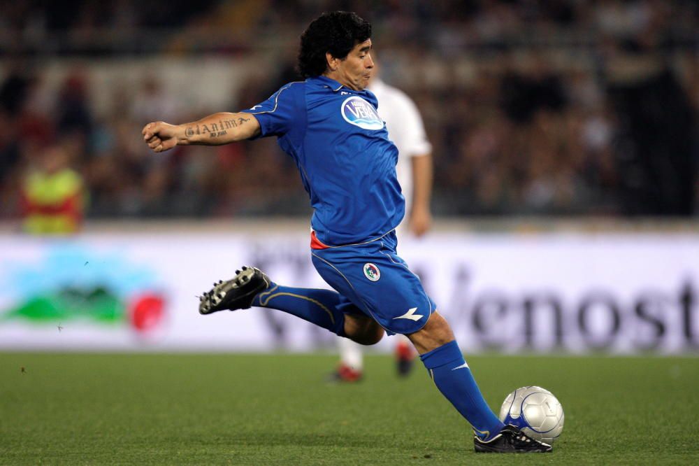 Maradona, en imatges