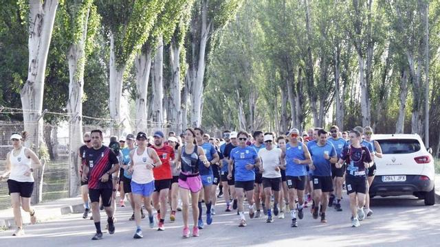 Los corredores, durante una de las carreras celebrada el pasado 26 de abril.