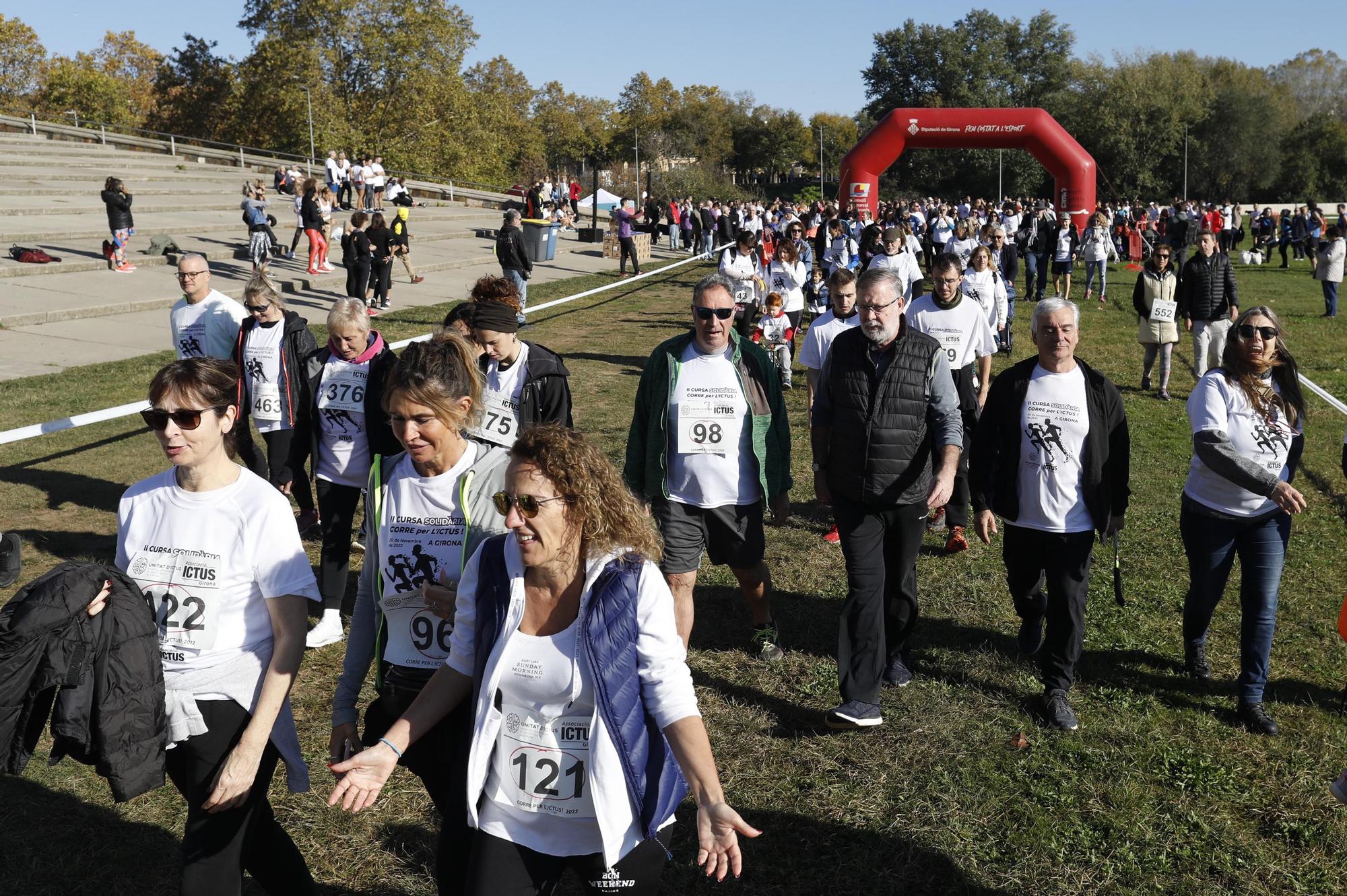 Girona celebra la segona edició de «Corre per l’ictus»