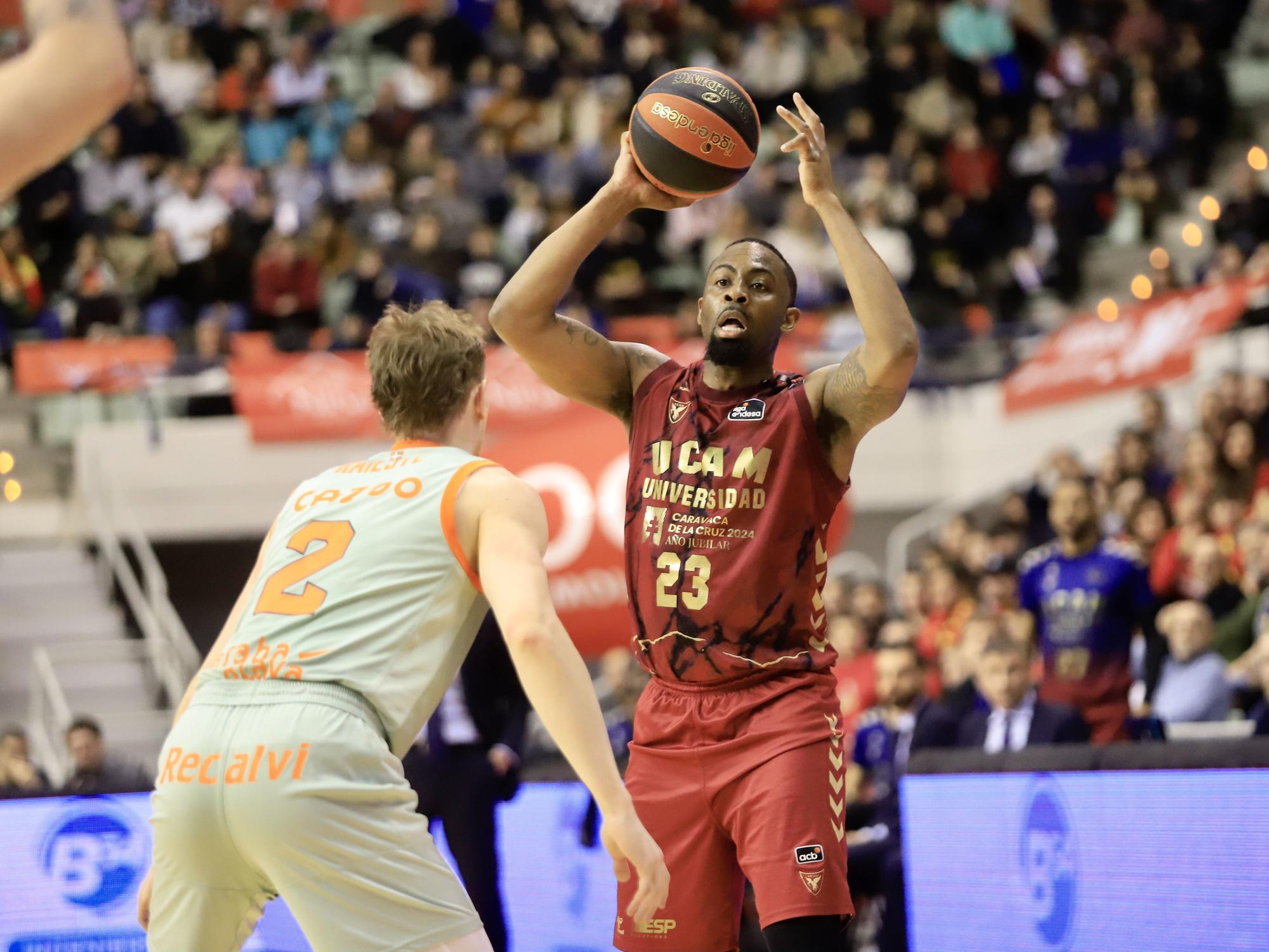 El UCAM Murcia - Cazoo Baskonia, en imágenes