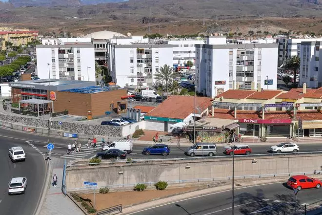 San Bartolomé de Tirajana estudia una zona de bajas emisiones en San Fernando de Maspalomas
