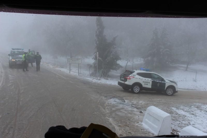 Nieve en la provincia de Córdoba