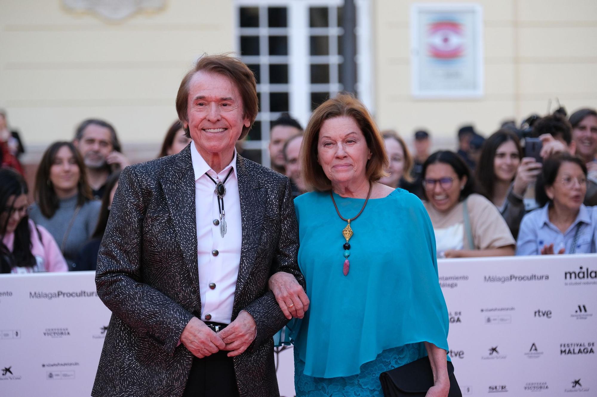 Las imágenes de la alfombra roja de la gala inaugural del 26 Festival de Málaga