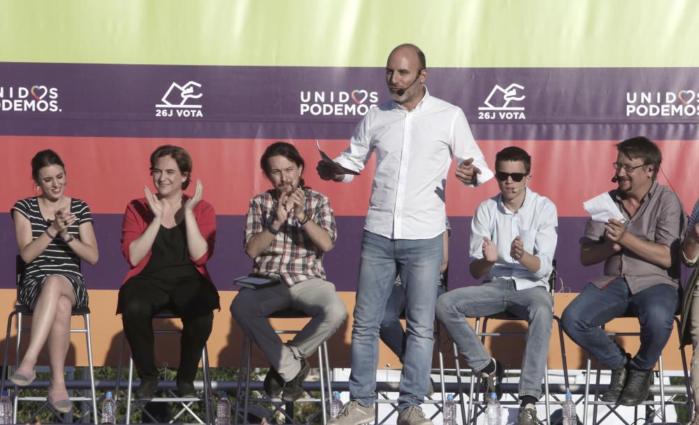 Acto central de Units Podem Més en Palma