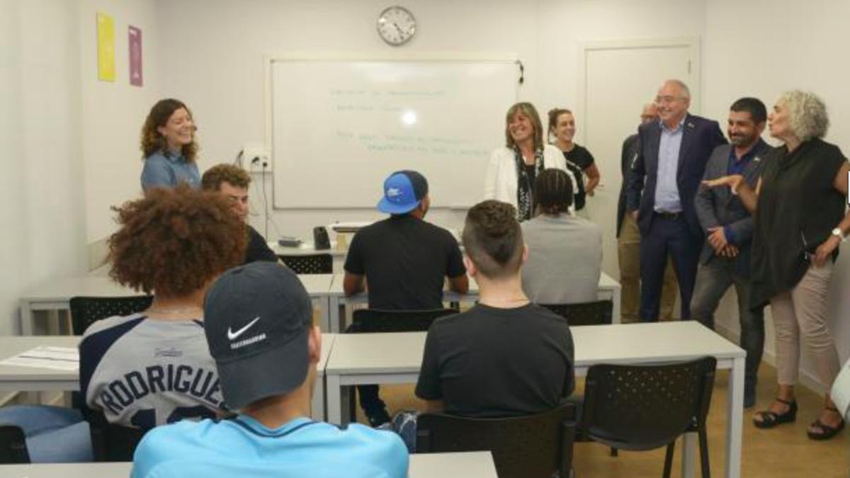 Inauguración del nuevo curso en la Escuela Restaurante Tragaluz de la Fundación El Llindar de L'Hospitalet