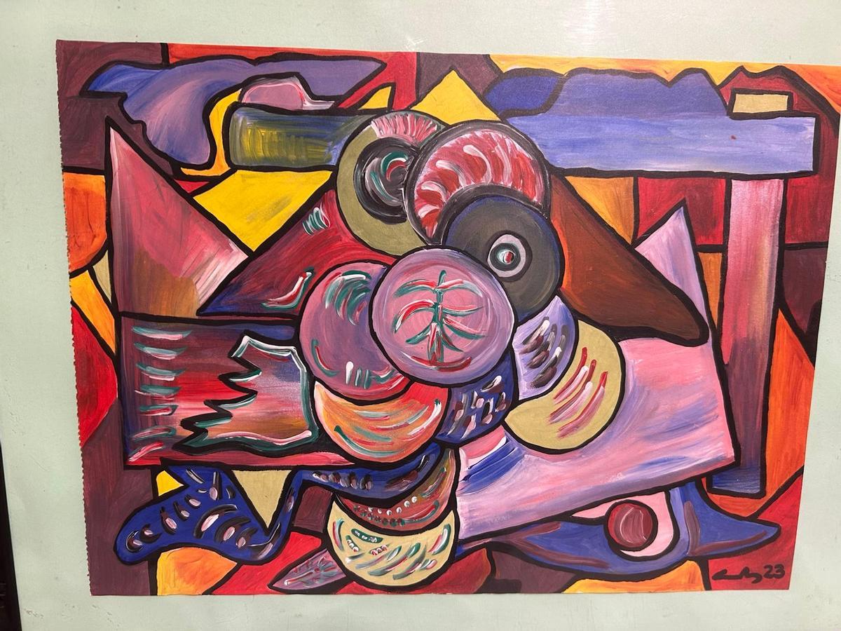 Obra del artista canario Carlos de las Casas