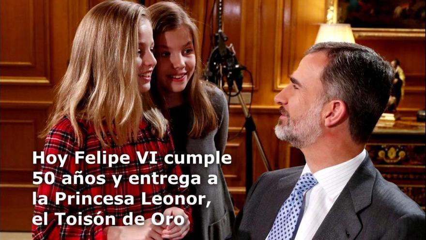 Felipe VI:50 años en 50 segundos