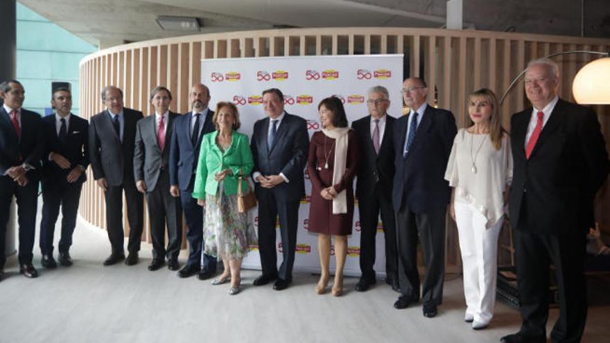 Tres generaciones de la familia Pascual estuvieron presentes en el acto.